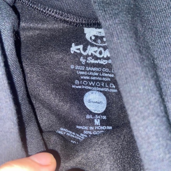 Sanrio | Tops | Kuromi Sanrio Black Hoodie | Poshmark